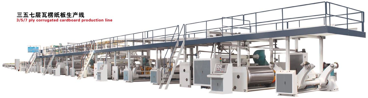 CorrXpert 3/5/7-ply corrugated board production line