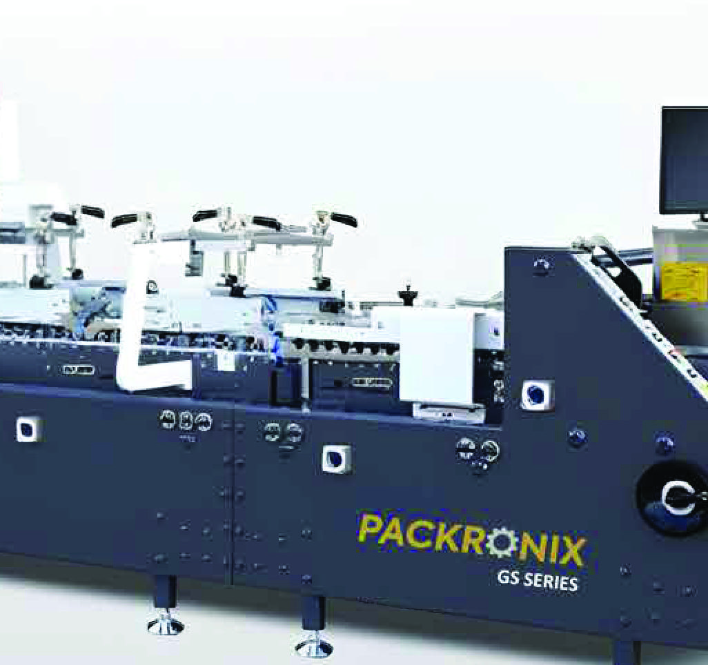 Packronix-branded converting machine line